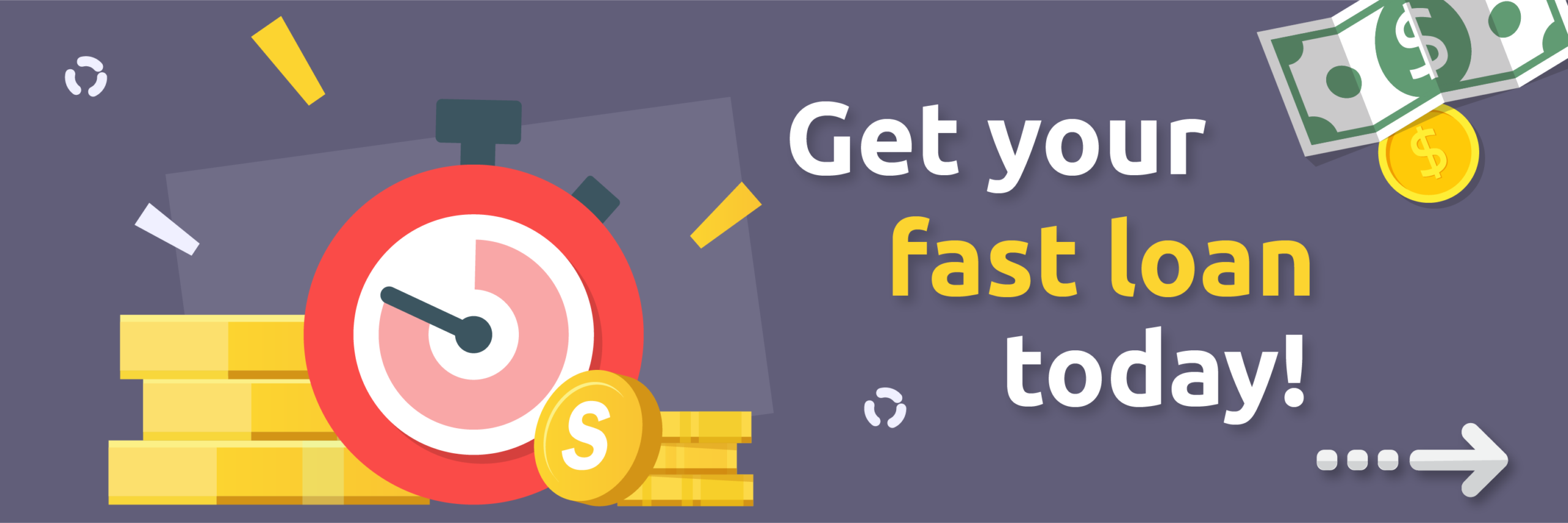 CTA banner to get a loan from a fast money lender
