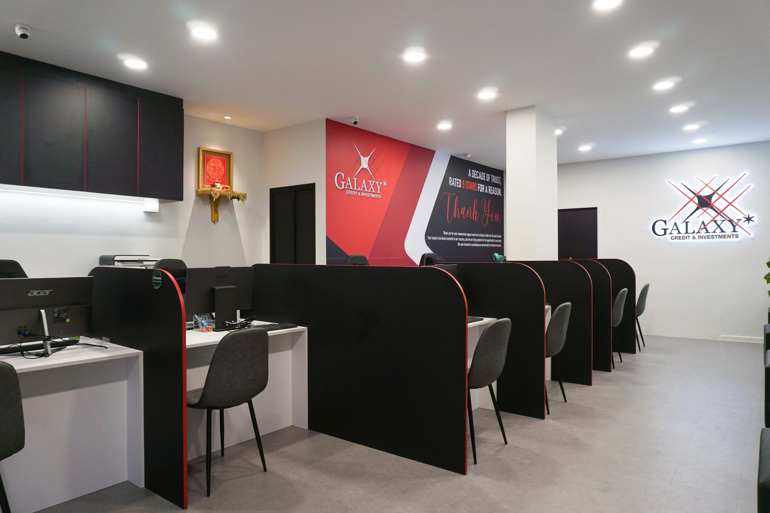 Shot of the interior of our trusted legal money lender office
