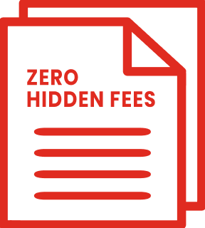Zero hidden fees